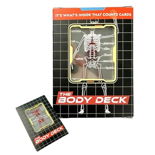 ikappy Lustige menschliche Anatomie Spielkarten Einzigartiges transparentes 3D-Bild der menschlichen Anatomie Spielkarten Familien Freund Board Poker Spiele Kartendecks Geschenke ikappy Lustige menschliche Anatomie Spielkarten Einzigartiges transparentes 3D-Bild der menschlichen Anatomie Spielkarten Familien Freund Board Poker Spiele Kartendecks Geschenke von ikappy