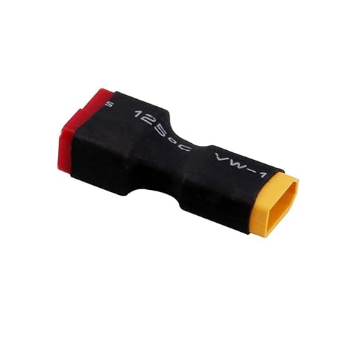 1x Stück Adapter XT30 Stecker auf T-Plug Buchse für Lipo Akku Gold Battery RC Ladegerät männlich weiblich 1x Stück Adapter XT30 Stecker auf T-Plug Buchse für Lipo Akku Gold Battery RC Ladegerät männlich weiblich von ikarex-shop
