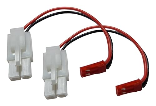 2X Stück Adapter-Kabel Kompatibel mit Big Tamiya auf JST BEC Männlich Weiblich RC Verbindung Silikon Draht RC Verbinder Lipo Akku 2X Stück Adapter-Kabel Kompatibel mit Big Tamiya auf JST BEC Männlich Weiblich RC Verbindung Silikon Draht RC Verbinder Lipo Akku von ikarex-shop