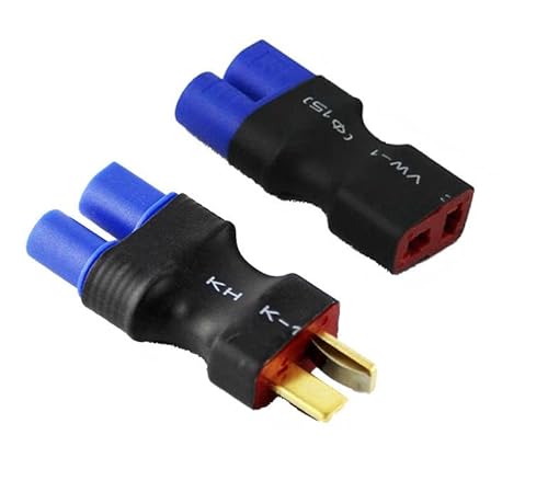 2X Stück Set Adapter EC3 auf T Plug Stecker Buchse für Lipo Akku Battery 3,5mm Gold RC Ladegerät männlich weiblich 2X Stück Set Adapter EC3 auf T Plug Stecker Buchse für Lipo Akku Battery 3,5mm Gold RC Ladegerät männlich weiblich von ikarex-shop