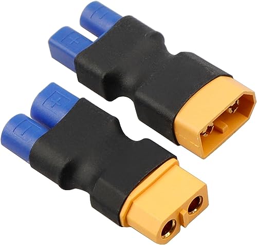2X Stück Set Adapter EC3 auf XT60 Stecker Buchse für Lipo Akku Battery 3,5mm Gold RC Ladegerät männlich weiblich 2X Stück Set Adapter EC3 auf XT60 Stecker Buchse für Lipo Akku Battery 3,5mm Gold RC Ladegerät männlich weiblich von ikarex-shop