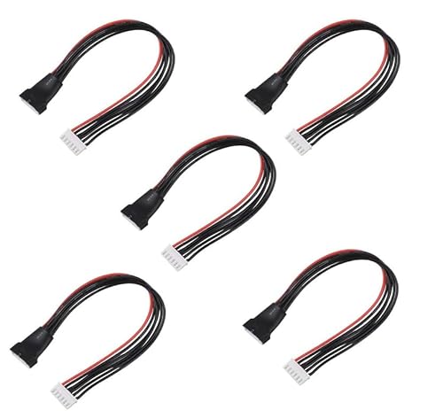 5X Stück JST-XH 5S Balancer-Kabel 20 cm Stecker Buchse LiPo Akku Verlängerung Ladegerät Silikonkabel 22AWG 5X Stück JST-XH 5S Balancer-Kabel 20 cm Stecker Buchse LiPo Akku Verlängerung Ladegerät Silikonkabel 22AWG von ikarex-shop