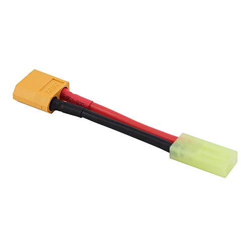 Adapter Kompatibel mit Mini Tamiya Buchse auf XT60 Stecker Adapterkabel RC Akku Lipo VERPOLUNG BEACHTEN Adapter Kompatibel mit Mini Tamiya Buchse auf XT60 Stecker Adapterkabel RC Akku Lipo VERPOLUNG BEACHTEN von ikarex-shop