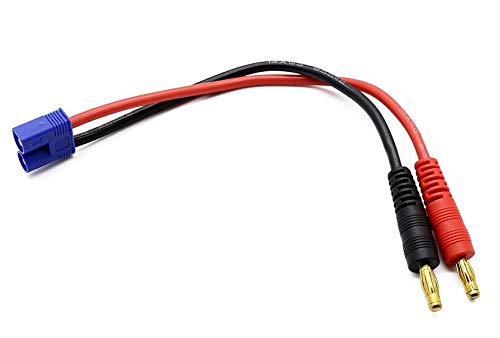 ikarex-shop 1x Ladekabel EC3 Stecker auf 4mm Bananenstecker Goldstecker 4.0mm Adapterkabel Adapter ikarex-shop 1x Ladekabel EC3 Stecker auf 4mm Bananenstecker Goldstecker 4.0mm Adapterkabel Adapter von ikarex-shop