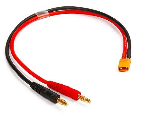 ikarex-shop 1x Ladekabel XT30 Stecker auf 4mm Bananenstecker Goldstecker 4.0mm Adapterkabel 30cm RC Adapter ikarex-shop 1x Ladekabel XT30 Stecker auf 4mm Bananenstecker Goldstecker 4.0mm Adapterkabel 30cm RC Adapter von ikarex-shop
