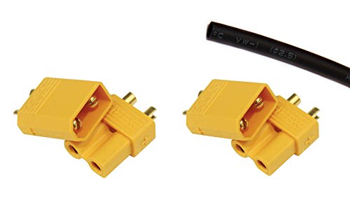 ikarex-shop 2 Paar XT30 Stecker/Buchse mit Schrumpfschlauch ikarex-shop 2 Paar XT30 Stecker/Buchse mit Schrumpfschlauch von ikarex-shop