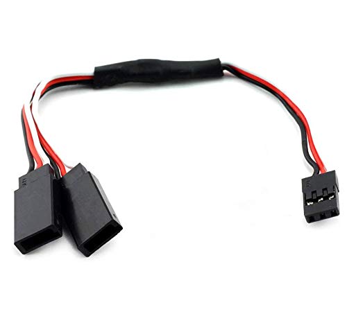 ikarex-shop 3 Stück Y Servokabel 15 cm Servo Verlängerungskabel 150 mm Verlängerung RC Kabel ikarex-shop 3 Stück Y Servokabel 15 cm Servo Verlängerungskabel 150 mm Verlängerung RC Kabel von ikarex-shop