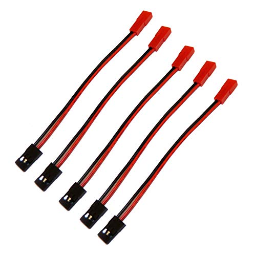 ikarex-shop 5 Stück Adapter JST BEC Buchse auf Servo Stecker Adapterkabel RC Verbindung Servokabel 5X ikarex-shop 5 Stück Adapter JST BEC Buchse auf Servo Stecker Adapterkabel RC Verbindung Servokabel 5X von ikarex-shop
