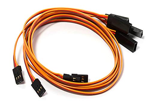 ikarex-shop 5 x Servokabel 50 cm Verlängerungskabel Servoverlngerung Servo JR Stecker Buchse Kabel 5 Stück 500 mm ikarex-shop 5 x Servokabel 50 cm Verlängerungskabel Servoverlngerung Servo JR Stecker Buchse Kabel 5 Stück 500 mm von ikarex-shop