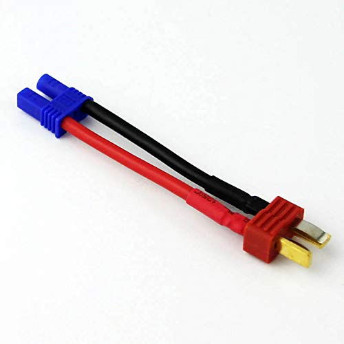 ikarex-shop Adapterkabel EC2 Buchse auf T-Plug Stecker RC Adapter Lipo Akku Verbindung Dean 2mm ikarex-shop Adapterkabel EC2 Buchse auf T-Plug Stecker RC Adapter Lipo Akku Verbindung Dean 2mm von ikarex-shop