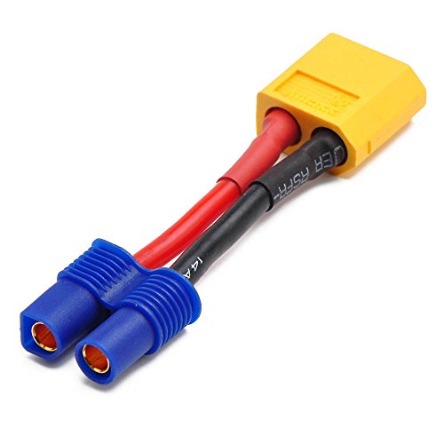 ikarex-shop Adapterkabel EC3 Buchse auf XT60 Stecker RC Adapter Goldstecker 3,5mm Lipo Akku ikarex-shop Adapterkabel EC3 Buchse auf XT60 Stecker RC Adapter Goldstecker 3,5mm Lipo Akku von ikarex-shop