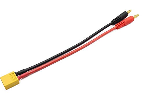ikarex-shop Ladekabel XT60 Stecker auf 4mm Bananenstecker Goldstecker Ladeadapter RC Adapter für Lipo Akku ikarex-shop Ladekabel XT60 Stecker auf 4mm Bananenstecker Goldstecker Ladeadapter RC Adapter für Lipo Akku von ikarex-shop