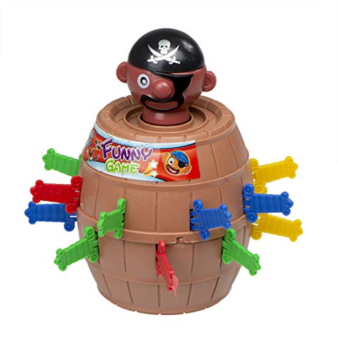 ikonka, Der verrückte Pirat, Spiel, Geschicklichkeitsspiel, für Kinder, Familienspiel, Partyspiel, Plastik, für Mädchen & Jungen, Geschenk von ikonka