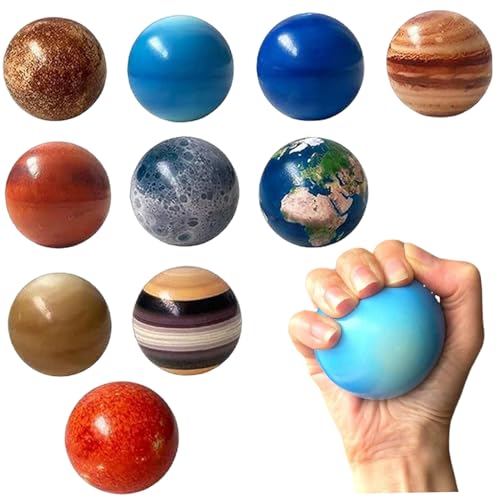 10pcs Sonnensystem Spielzeug, PU -Solarsystem Stress Planetenbälle, 10 Universum Planeten Spielzeug Stressabbau Planeten Squeeze Bälle Bildungsspace für Kinder Erwachsene 10pcs Sonnensystem Spielzeug, PU -Solarsystem Stress Planetenbälle, 10 Universum Planeten Spielzeug Stressabbau Planeten Squeeze Bälle Bildungsspace für Kinder Erwachsene von imFreienawn