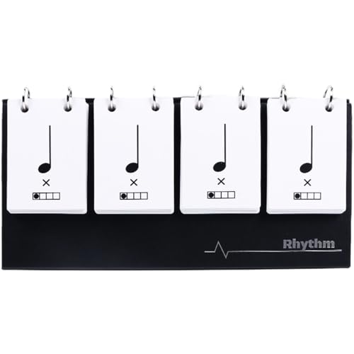 Musik-Flash-Karten, Musiktheorie, Rhythmus-Lernkarten, Notiz-Trainingskarte, Bildung, Verbesserung der Sehtreue und musikalische Terminalogie für Kinder, Anfänger, Studenten, Weiß Musik-Flash-Karten, Musiktheorie, Rhythmus-Lernkarten, Notiz-Trainingskarte, Bildung, Verbesserung der Sehtreue und musikalische Terminalogie für Kinder, Anfänger, Studenten, Weiß von imFreienawn