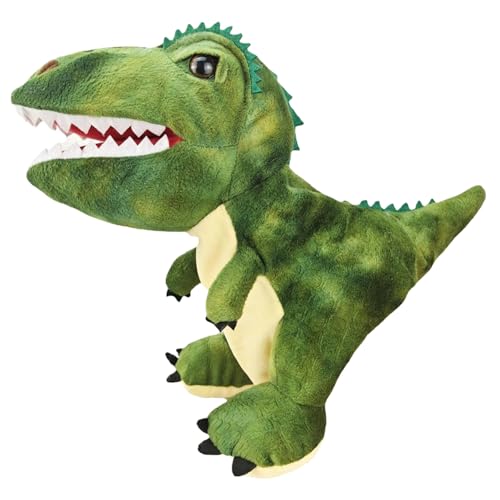 imFreienawn Dinosaurierhandpuppen, 9.84 süße Dinosaurier -Handpuppen für Kinder, weiche Plüschpuppen, lebendige und entzückende Plüschspielzeuge, interaktive Tierfingerpuppen für Kinder Dinosaurier imFreienawn Dinosaurierhandpuppen, 9.84 süße Dinosaurier -Handpuppen für Kinder, weiche Plüschpuppen, lebendige und entzückende Plüschspielzeuge, interaktive Tierfingerpuppen für Kinder Dinosaurier von imFreienawn