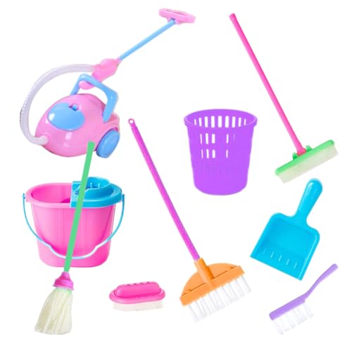 imFreienawn Dollhouse Reinigungswerkzeuge Miniatur -Mop -Mop -Staubpanen -Eimer -Bürstenhauszubehör 9PCS Dollhouse Accessoires imFreienawn Dollhouse Reinigungswerkzeuge Miniatur -Mop -Mop -Staubpanen -Eimer -Bürstenhauszubehör 9PCS Dollhouse Accessoires von imFreienawn