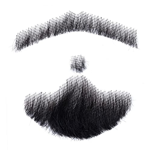 imFreienawn Gefälschte Männer Bart Real Hair Schnurrbart Bart Leben wie Schnurrbart echter Haare gefälschter für Mann Make -up imFreienawn Gefälschte Männer Bart Real Hair Schnurrbart Bart Leben wie Schnurrbart echter Haare gefälschter für Mann Make -up von imFreienawn