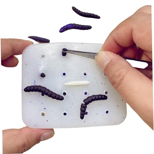 imFreienawn Pickle Popping Toy Realistic Stress Relief Blackhead Toy mit 30 großen Perlen, mehr als 200 kleinen Perlen und 8 Käfern lustige Squeez für lebenslustige Freunde mit von imFreienawn