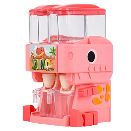 imFreienawn Wasserspender für Kinder Dinosaurierform Dual Outlet süßer Mini -Wasserspender mit Tassen Rotationsarm und Bein Dual Tank Kids, Style2Mini von imFreienawn