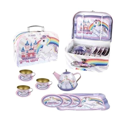 Magni - Tea Set in Suitcase, with Unicorn (3905) von imagetoys