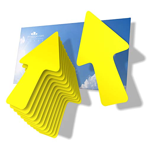 imaggge.com 12 Pfeile - gelb - Warn- und Orientierungsaufkleber - Innen und Außen - Richtungen, Pfeilstrecke, Wegweiser imaggge.com 12 Pfeile - gelb - Warn- und Orientierungsaufkleber - Innen und Außen - Richtungen, Pfeilstrecke, Wegweiser von imaggge.com