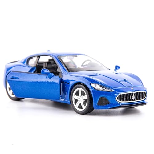 imtfzct 1/36 Maßstab Maserati GT Casting Car Model, Zinklegierung Spielzeugauto für Kinder, Pull Back Fahrzeuge Spielzeugauto für Kleinkinder Kinder Jungen Mädchen Geschenk (blau imtfzct 1/36 Maßstab Maserati GT Casting Car Model, Zinklegierung Spielzeugauto für Kinder, Pull Back Fahrzeuge Spielzeugauto für Kleinkinder Kinder Jungen Mädchen Geschenk (blau von imtfzct