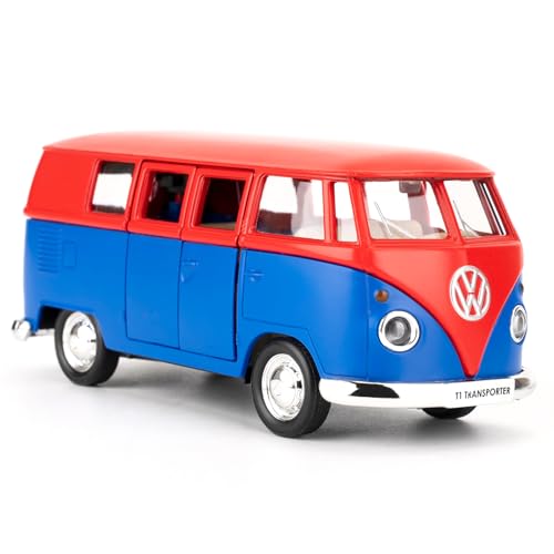 imtfzct 1/36 Volkswagen Bus Spielzeugauto, Alu-Modellauto, Spielzeugauto mit Pull Back Funktion, geeignet für Sammlung von Modellautos, Geschenke für Kinder imtfzct 1/36 Volkswagen Bus Spielzeugauto, Alu-Modellauto, Spielzeugauto mit Pull Back Funktion, geeignet für Sammlung von Modellautos, Geschenke für Kinder von imtfzct
