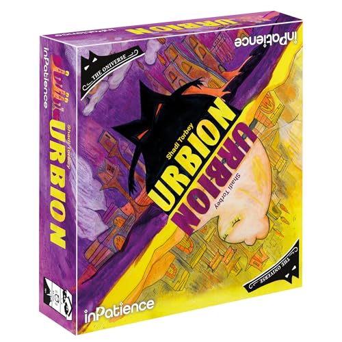 Urbion Kartenspiel – Solo- und kooperatives Strategiespiel, schnelles Spiel mit 7 Erweiterungen für Kinder und Erwachsene ab 10 Jahren, 1–2 Spieler, 30 Minuten Spielzeit, hergestellt von inPatience Urbion Kartenspiel – Solo- und kooperatives Strategiespiel, schnelles Spiel mit 7 Erweiterungen für Kinder und Erwachsene ab 10 Jahren, 1–2 Spieler, 30 Minuten Spielzeit, hergestellt von inPatience von inPatience