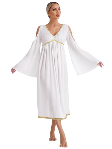 inhzoy Damen Engel Kostüm Krippenspiel Engel Kleid Weihnachten Kostüm Weihnachts Fee Engelskostüm Fasching Mottoparty Verkleidung Elfenbein 3XL inhzoy Damen Engel Kostüm Krippenspiel Engel Kleid Weihnachten Kostüm Weihnachts Fee Engelskostüm Fasching Mottoparty Verkleidung Elfenbein 3XL von inhzoy