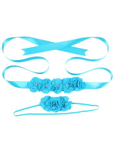inhzoy Umstands Fotografie Requisiten Perlen Blume Krone Kopfschmuck Gürtel Set Hochzeit Babyparty Kopfschmuck Blau Einheitsgröße inhzoy Umstands Fotografie Requisiten Perlen Blume Krone Kopfschmuck Gürtel Set Hochzeit Babyparty Kopfschmuck Blau Einheitsgröße von inhzoy