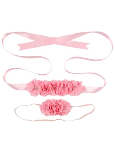 inhzoy Umstands Fotografie Requisiten Perlen Blume Krone Kopfschmuck Gürtel Set Hochzeit Babyparty Kopfschmuck Hellrosa Einheitsgröße inhzoy Umstands Fotografie Requisiten Perlen Blume Krone Kopfschmuck Gürtel Set Hochzeit Babyparty Kopfschmuck Hellrosa Einheitsgröße von inhzoy