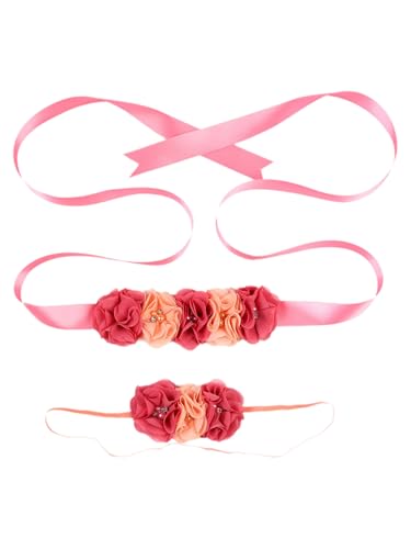 inhzoy Umstands Fotografie Requisiten Perlen Blume Krone Kopfschmuck Gürtel Set Hochzeit Babyparty Kopfschmuck Rosa&Orange Einheitsgröße inhzoy Umstands Fotografie Requisiten Perlen Blume Krone Kopfschmuck Gürtel Set Hochzeit Babyparty Kopfschmuck Rosa&Orange Einheitsgröße von inhzoy