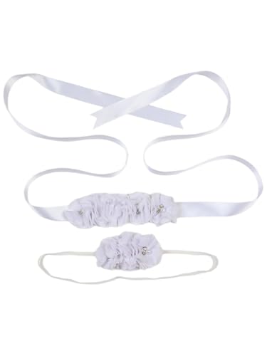 inhzoy Umstands Fotografie Requisiten Perlen Blume Krone Kopfschmuck Gürtel Set Hochzeit Babyparty Kopfschmuck Weiß Einheitsgröße inhzoy Umstands Fotografie Requisiten Perlen Blume Krone Kopfschmuck Gürtel Set Hochzeit Babyparty Kopfschmuck Weiß Einheitsgröße von inhzoy