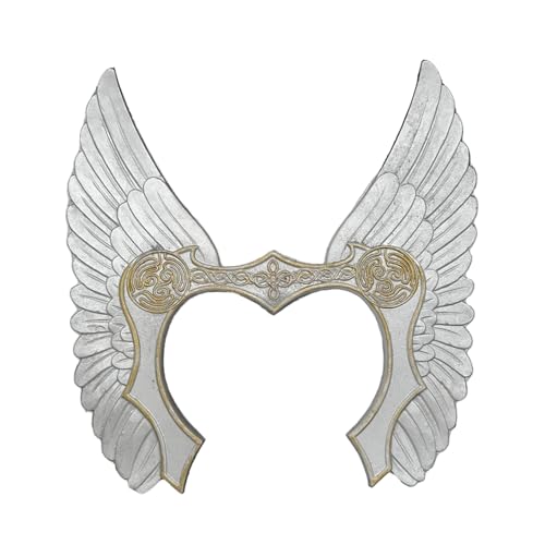 inlzdz Fantasy Crown Headpiece Griechischer Engelsflügel Kronen Renaissance Stirnband Für Halloween Silber Einheitsgröße inlzdz Fantasy Crown Headpiece Griechischer Engelsflügel Kronen Renaissance Stirnband Für Halloween Silber Einheitsgröße von inlzdz