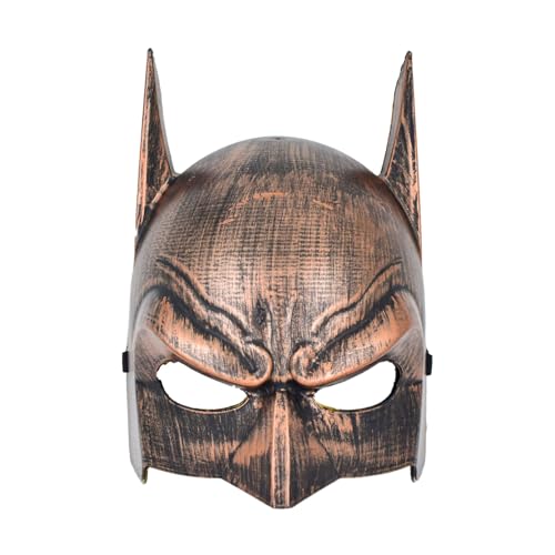 inlzdz Halloween Fledermaus Maske Schwarzer Fledermausflügel Kostüm Halbgesicht Bedeckung Maskerade Cosplay Zubehör Kaffee Einheitsgröße inlzdz Halloween Fledermaus Maske Schwarzer Fledermausflügel Kostüm Halbgesicht Bedeckung Maskerade Cosplay Zubehör Kaffee Einheitsgröße von inlzdz