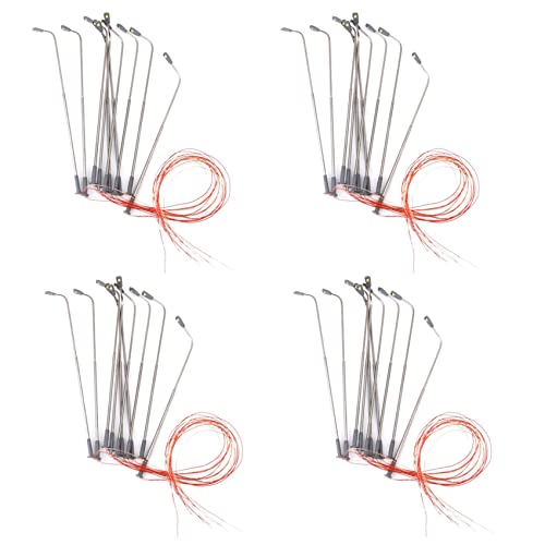 ioannis 40 Stück LED Straßenlaterne Beleuchtung Einzelkopf Zug Design Landschaft 1: 100 von ioannis