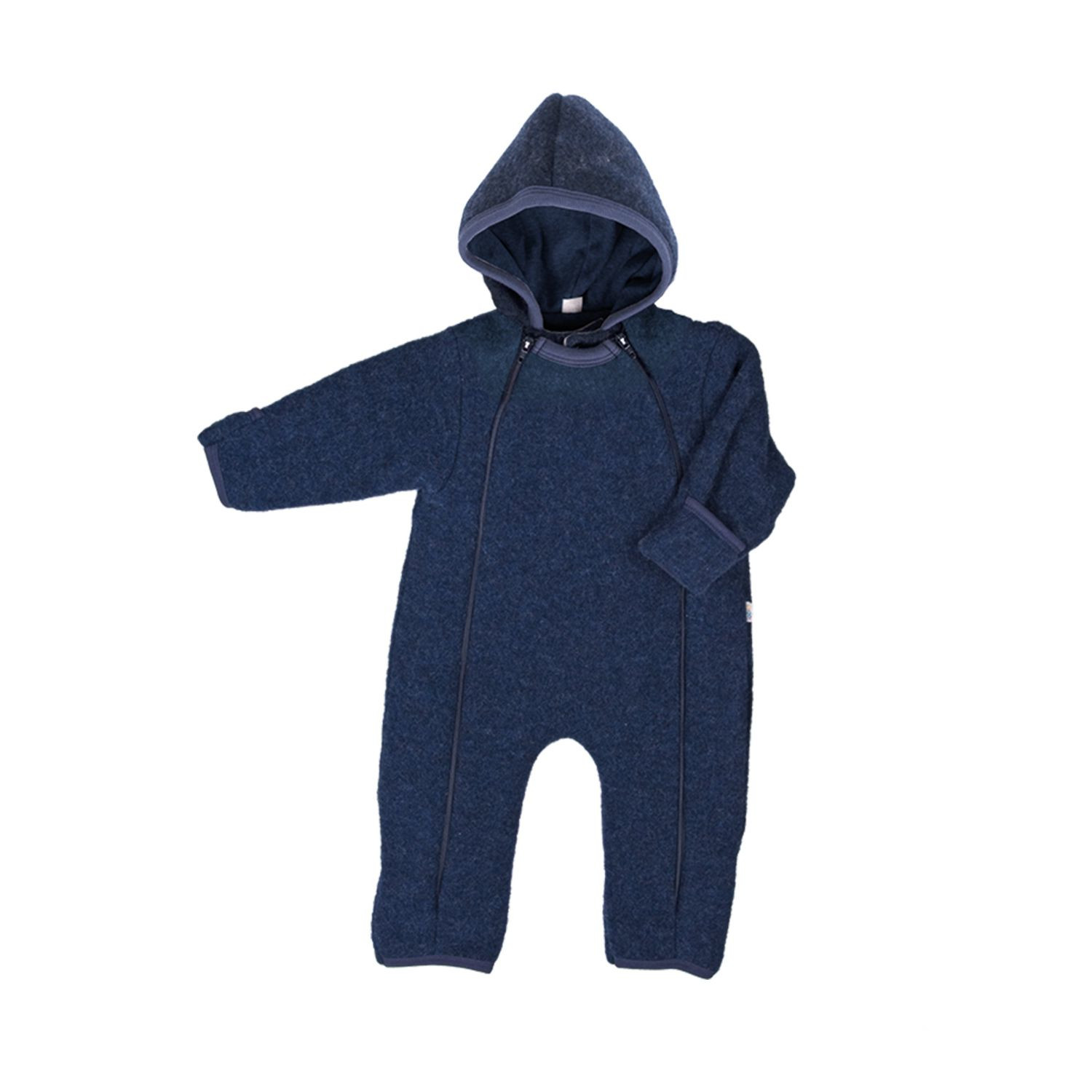 Iobio Wollfleece-Overall mit Doppelreißverschluss - Dunkelblau 74 / 80 Iobio Wollfleece-Overall mit Doppelreißverschluss - Dunkelblau 74 / 80 von iobio