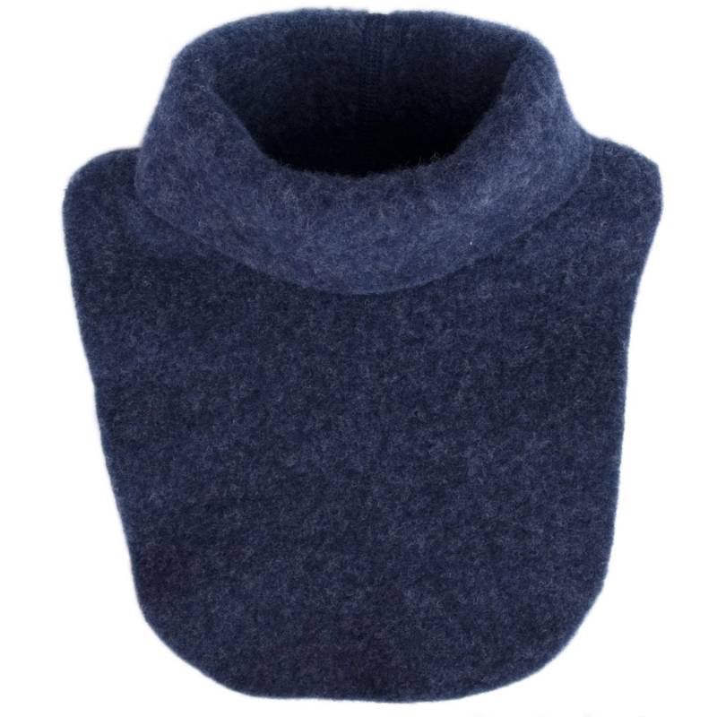 Schlupfschal aus Wollfleece - Dunkelblau S von iobio