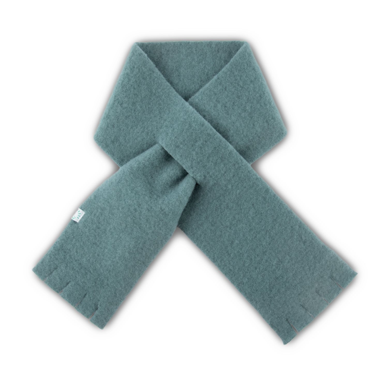 iobio Schal aus Wollfleece - Sage Green L iobio Schal aus Wollfleece - Sage Green L von iobio