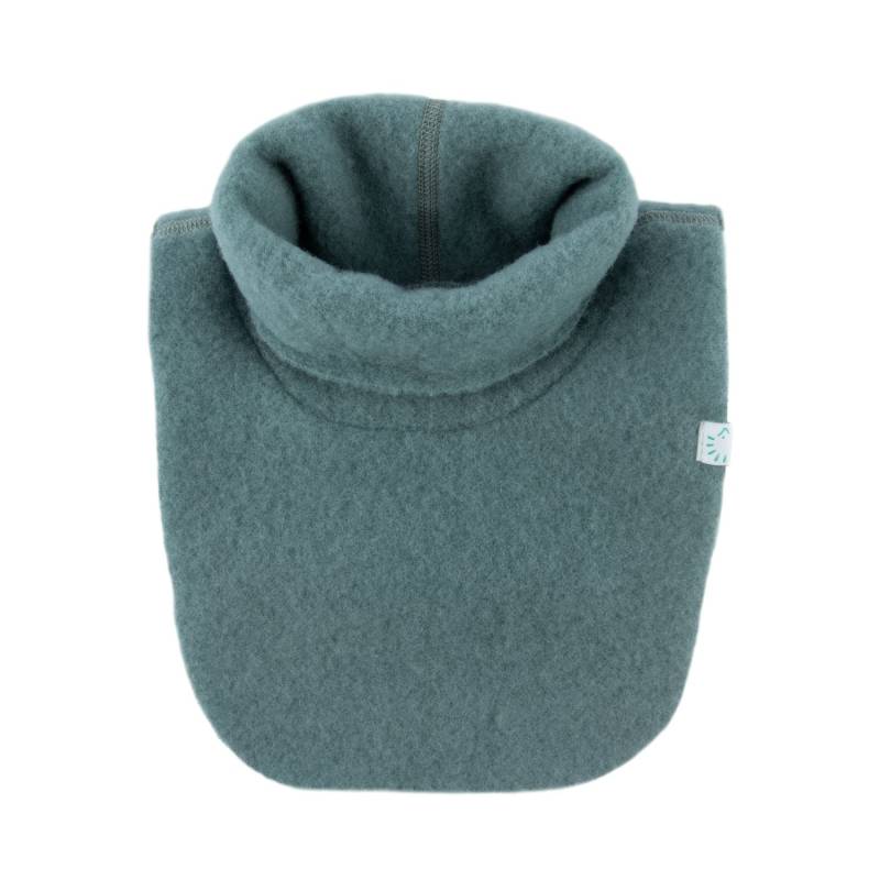 Schlupfschal aus Wollfleece - Sage Green S von iobio