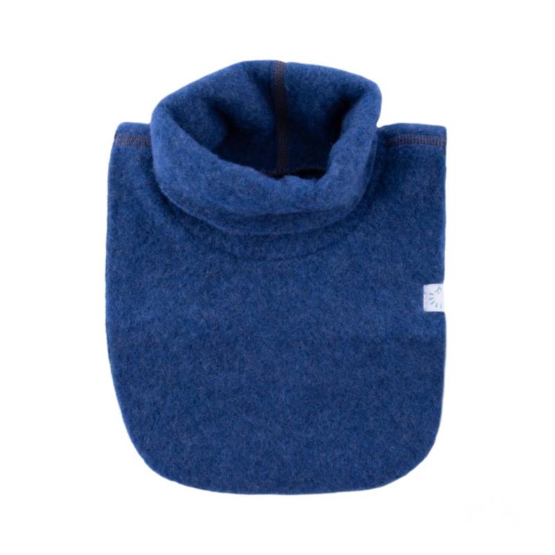 Schlupfschal aus Wollfleece - Sodalithblau L von iobio