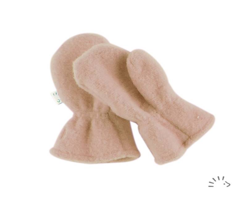iobio Fäustlinge aus Wollfleece - Vintage Rose Größe 1 von iobio