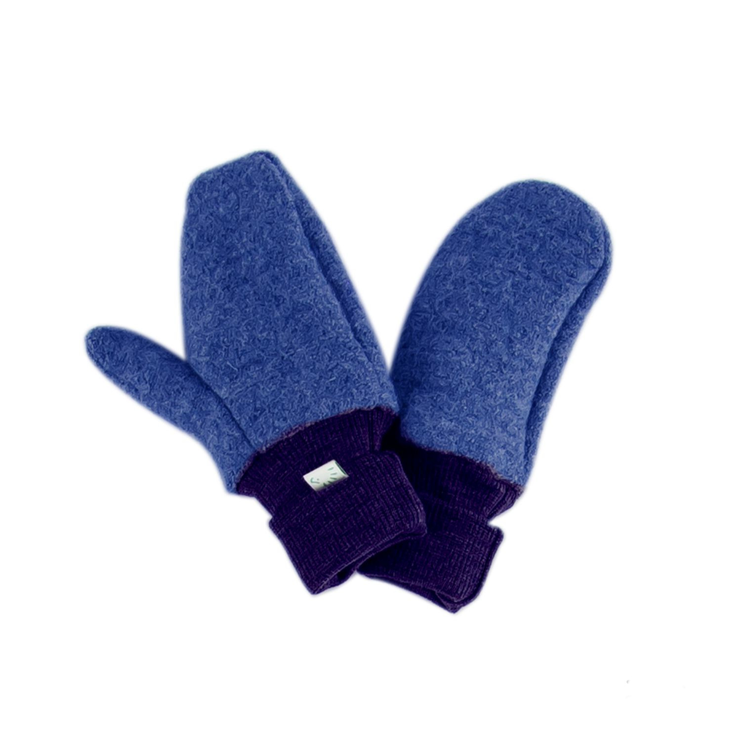 iobio Fäustlinge aus Wollwalk - Größe 1 Indigo iobio Fäustlinge aus Wollwalk - Größe 1 Indigo von iobio