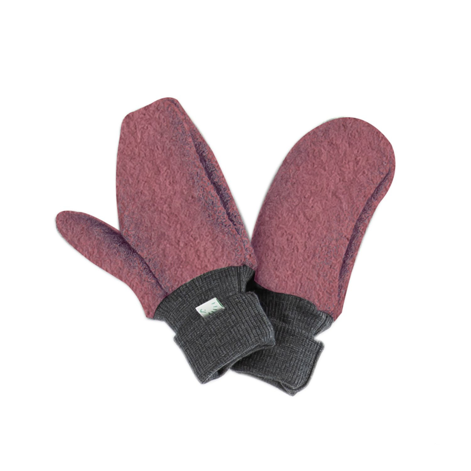 iobio Fäustlinge aus Wollwalk - Rosa Größe 3 iobio Fäustlinge aus Wollwalk - Rosa Größe 3 von iobio