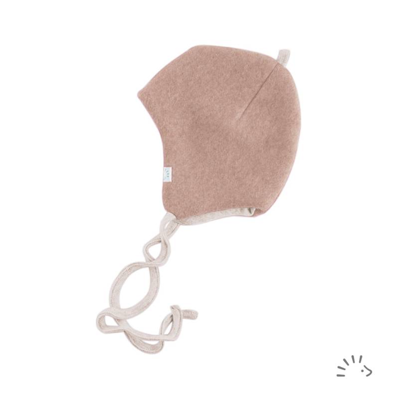 iobio Inka Haube aus Wollfleece - Gr. 4 (55 / 57) Vintage Rose von iobio