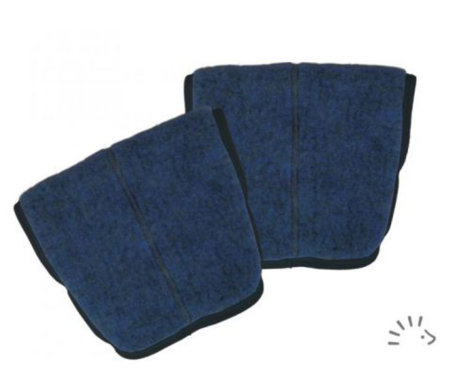 iobio Muff für Kinderwägen aus Wollfleece - 2er Set - Jeans iobio Muff für Kinderwägen aus Wollfleece - 2er Set - Jeans von iobio