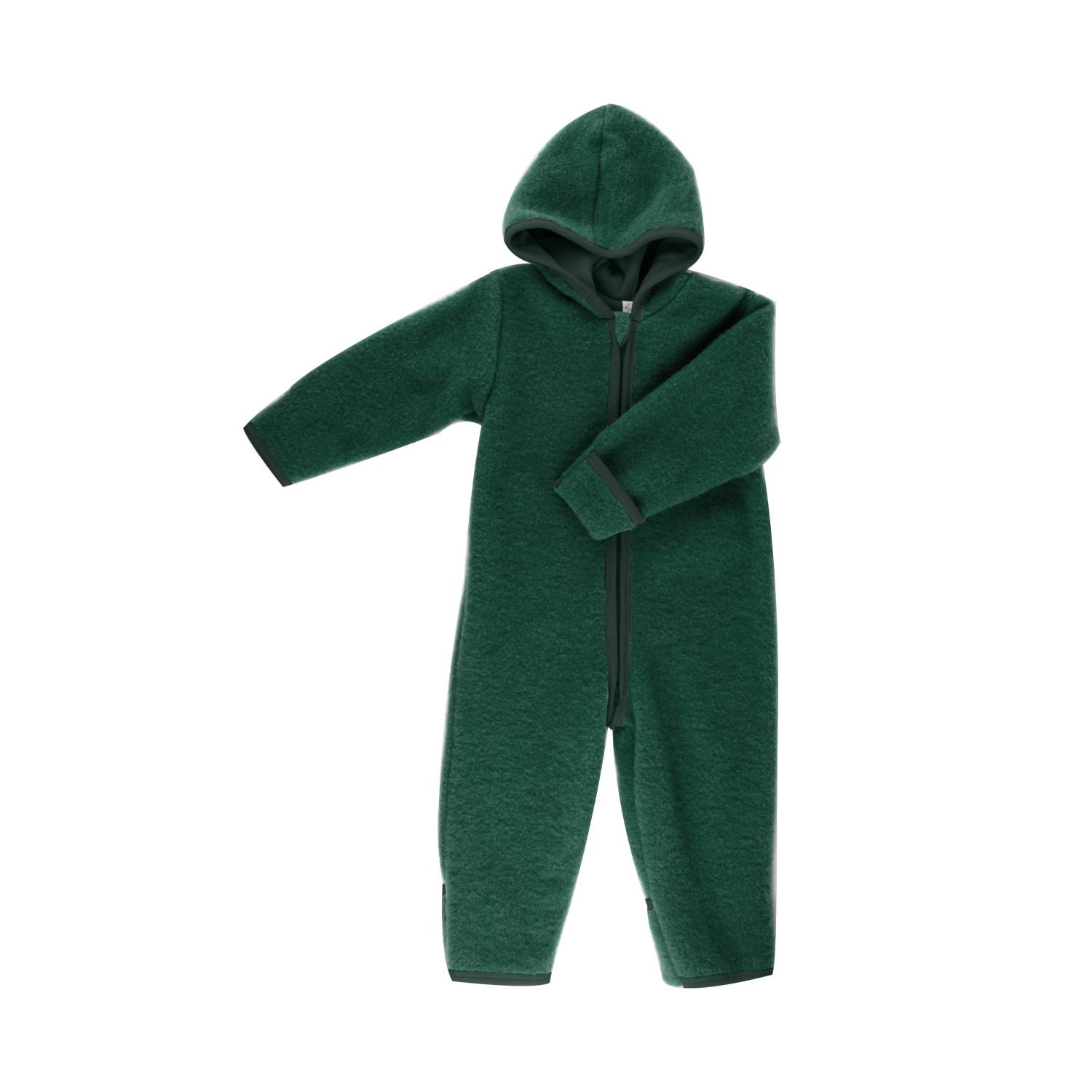 iobio Overall aus Wollfleece mit Reißverschluss - 74 / 80 Dunkelgrün iobio Overall aus Wollfleece mit Reißverschluss - 74 / 80 Dunkelgrün von iobio