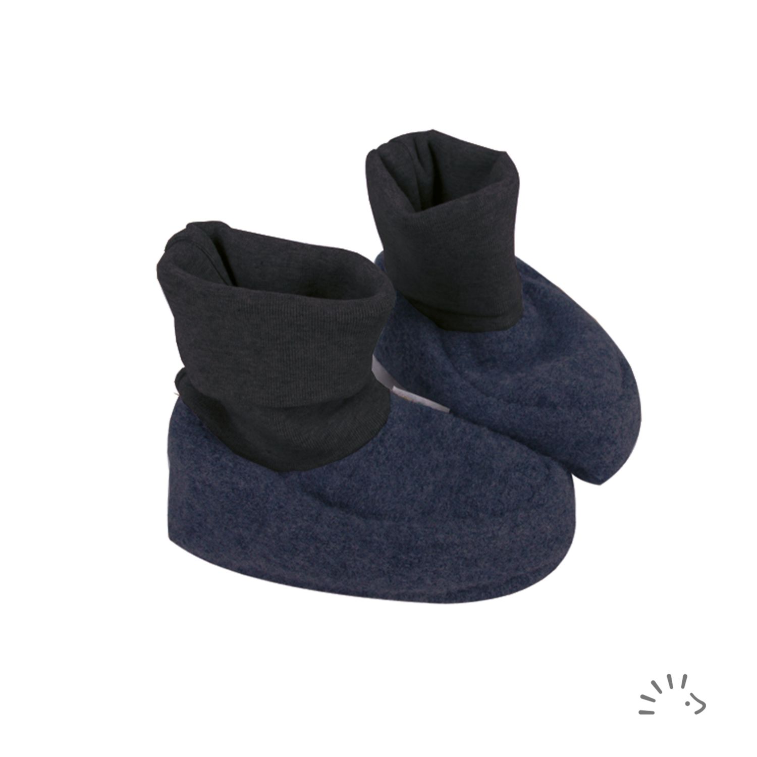 iobio Pull On Wollwalk-Schlupfschuhe - Dunkelblau Größe 1 iobio Pull On Wollwalk-Schlupfschuhe - Dunkelblau Größe 1 von iobio