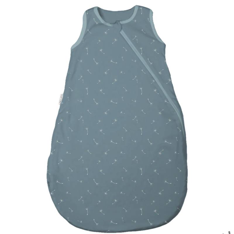 iobio Schlafsack für Neugeborene - Vintage Blue Dandelion von iobio